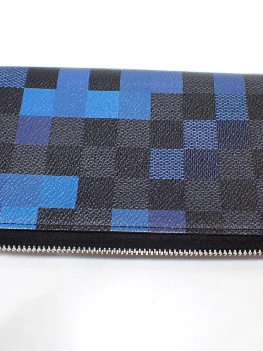LV Damier Graphite Pixel Vertical Wallet